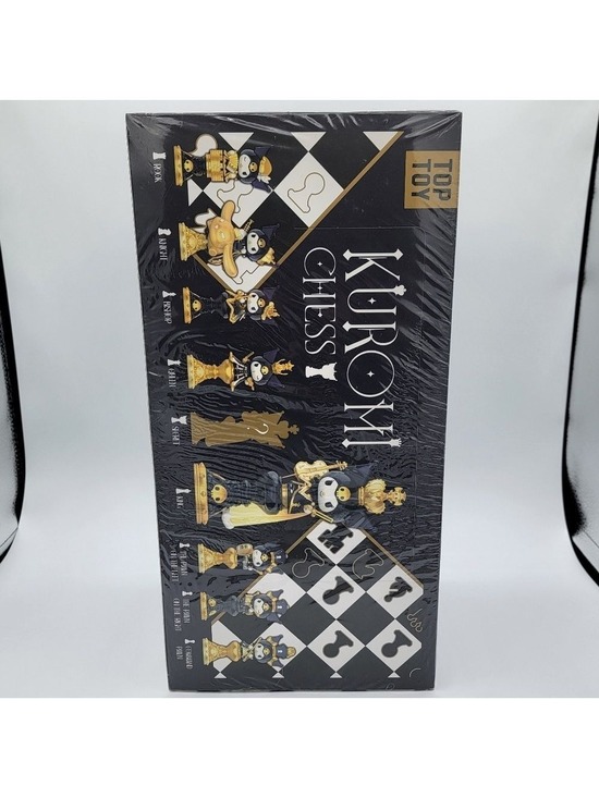 Top Toy Other - Kuromi Chess Set with Black and Gold Pieces #2742